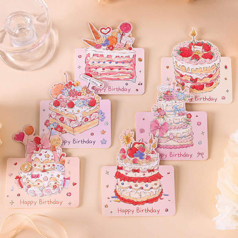 Greeting Cards Color Style5 Size 10Pcs