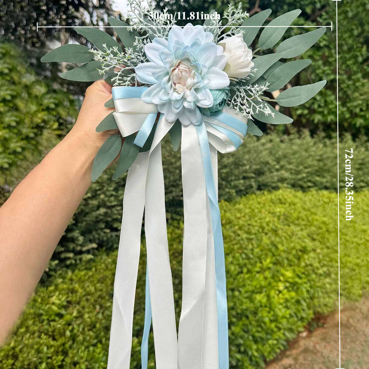 Wedding Supplies Color Polychrome Size 2Pcs Blue