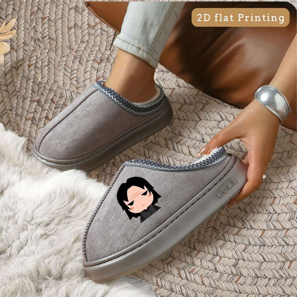 Cotton Slippers Color Grey Sizeuk 7