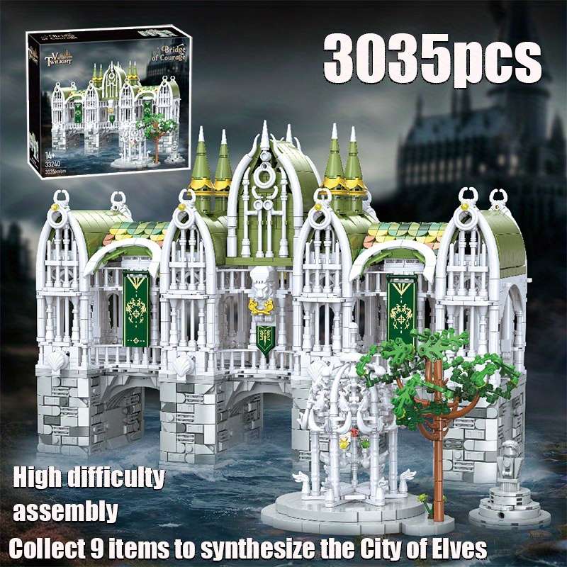 Building Toy Architectural Model Toy Set Model Bk 33241 3950Pcs