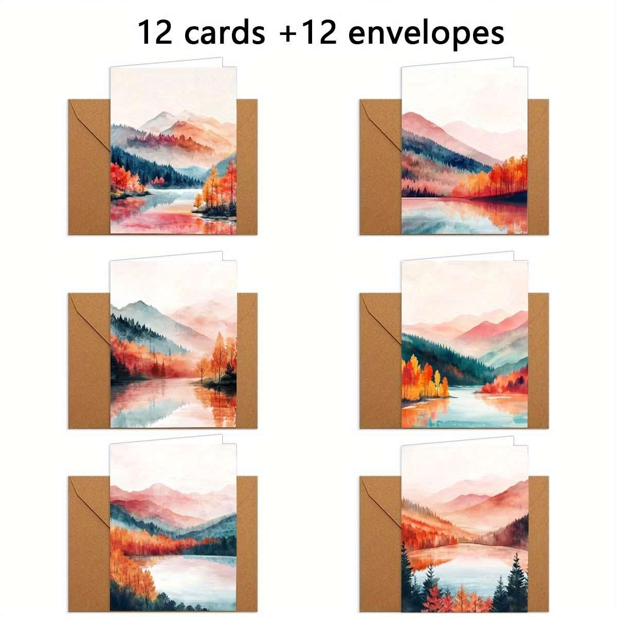 Greeting Cards Quantity 6Pcs