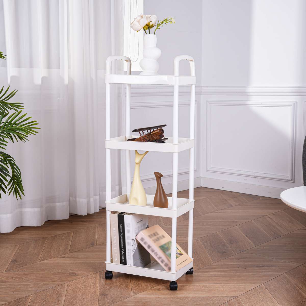 Bathroom Storage Rack Color Yjyblack Material3Layer Storage Box