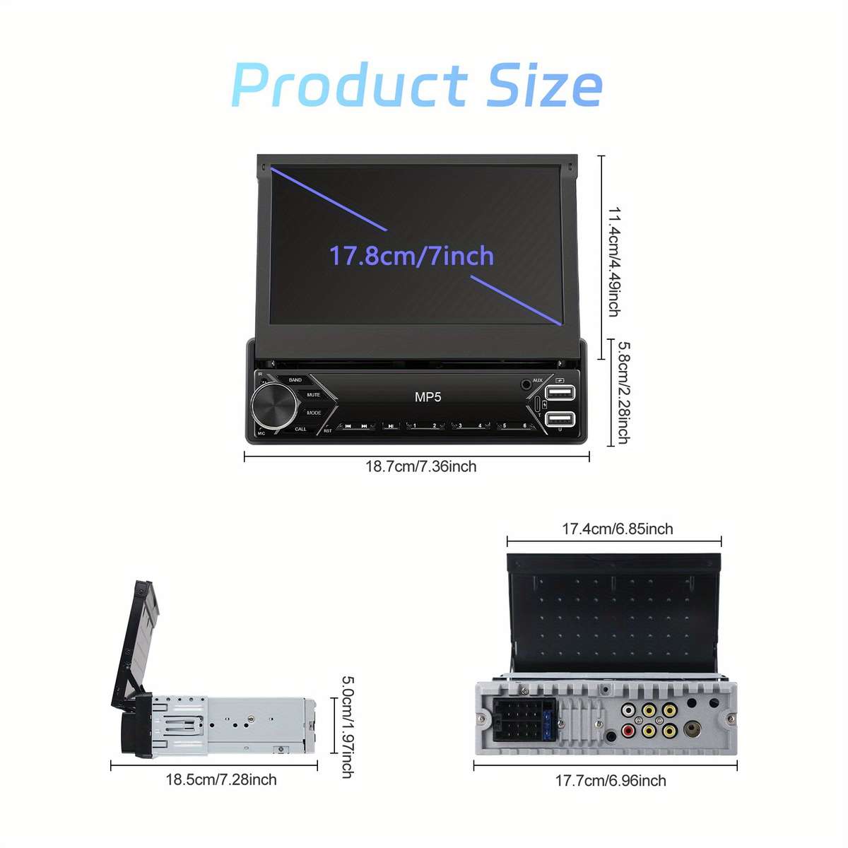 Car Audio  Entertainment System Items Without Rearview Camera