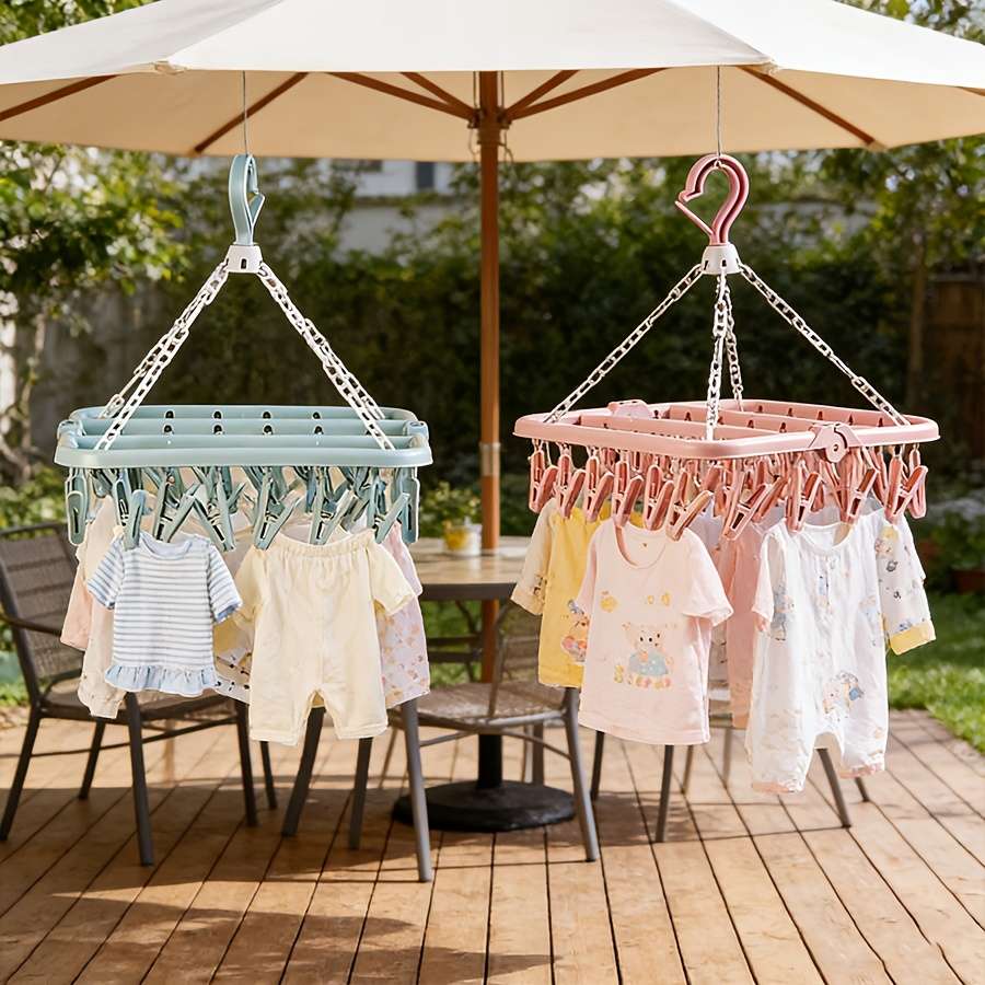 Clothes Rack Green Quantity 3Pcs