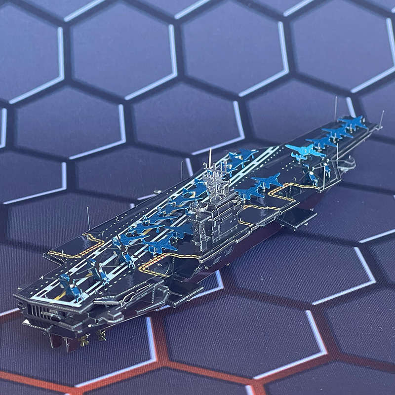 3D Jigsaw Puzzle Model Ship Color Chroma