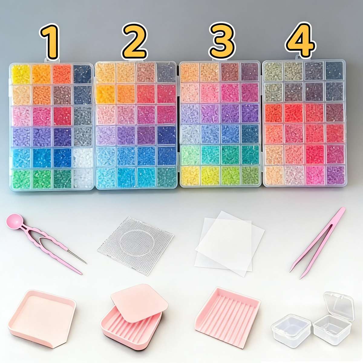 Perler Bead Set 4 Piece Combination Set
