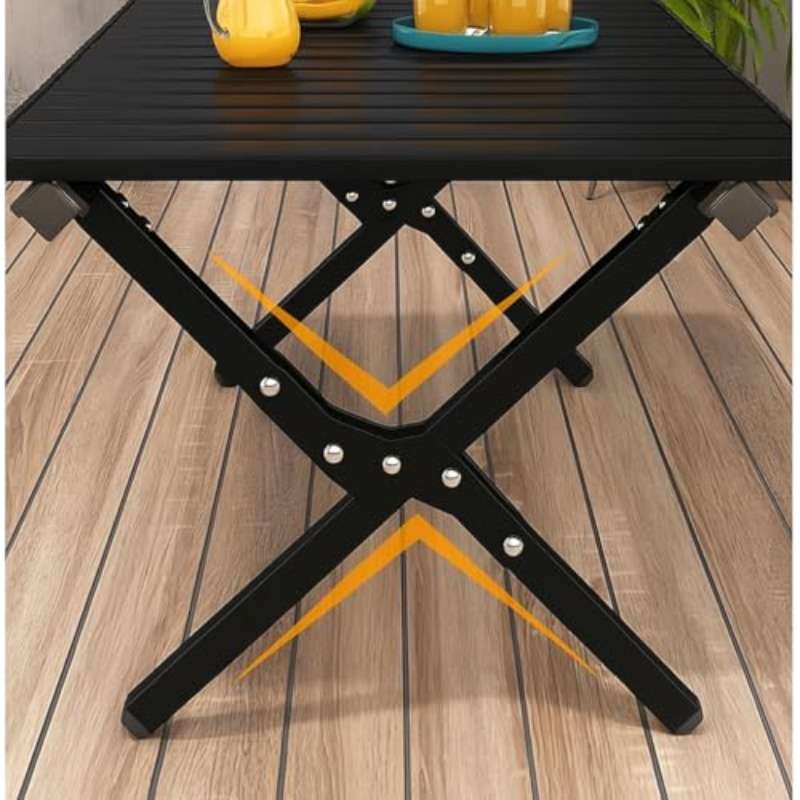 Folding Table Color Black