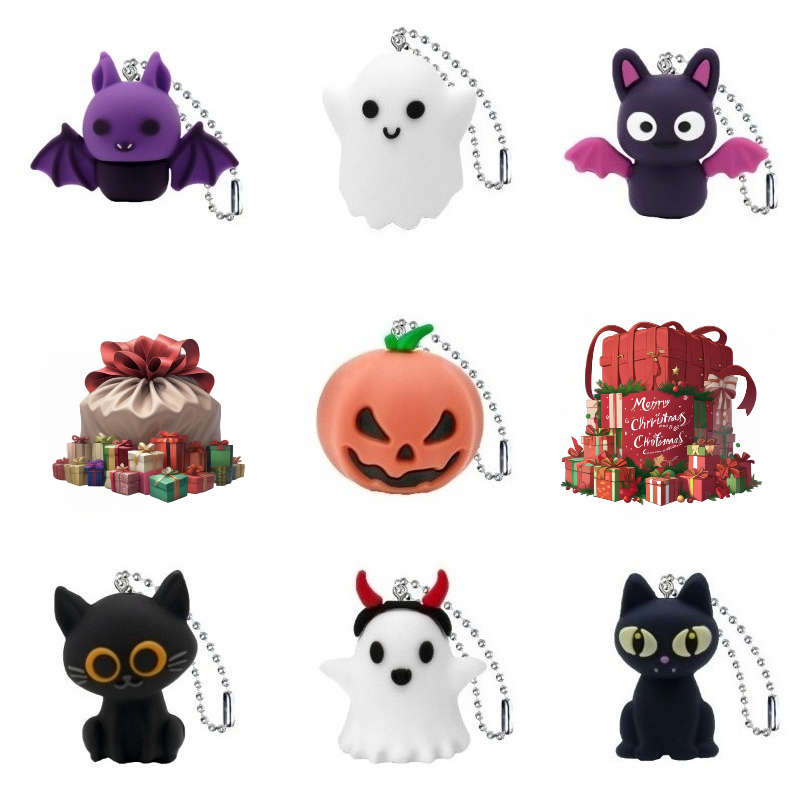 Keychain Ornament Color 7Pcs Combination Set