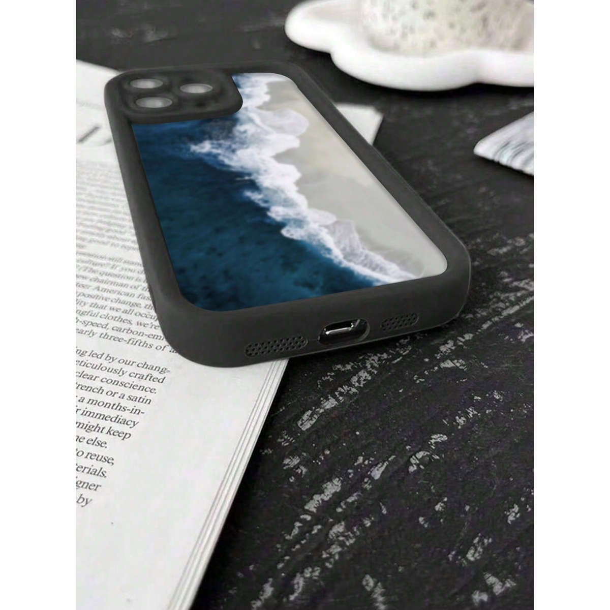 Black For iPhone Phone Case