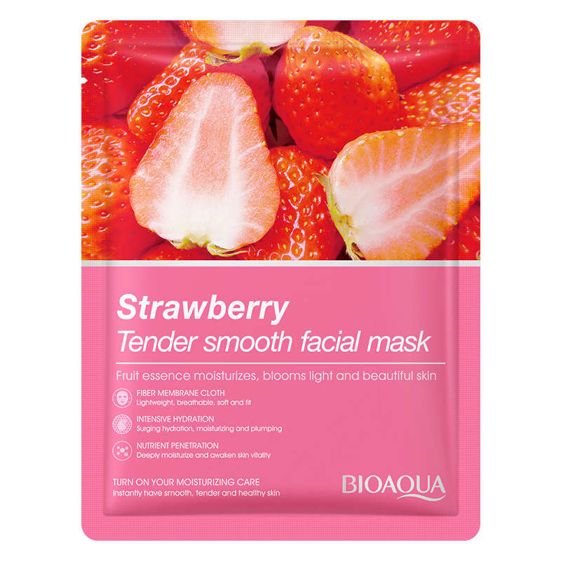 Facial Mask Color Random 10 Pieces Of Fruit Mask