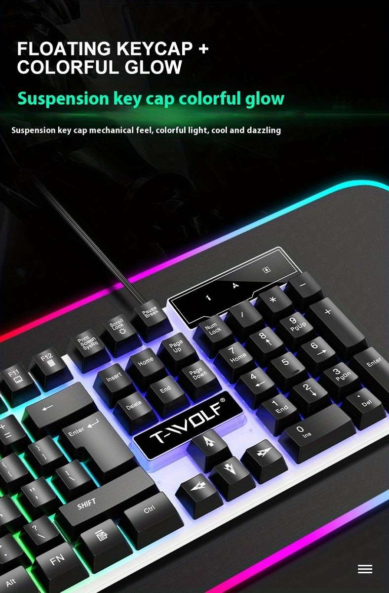 keyboard color Black