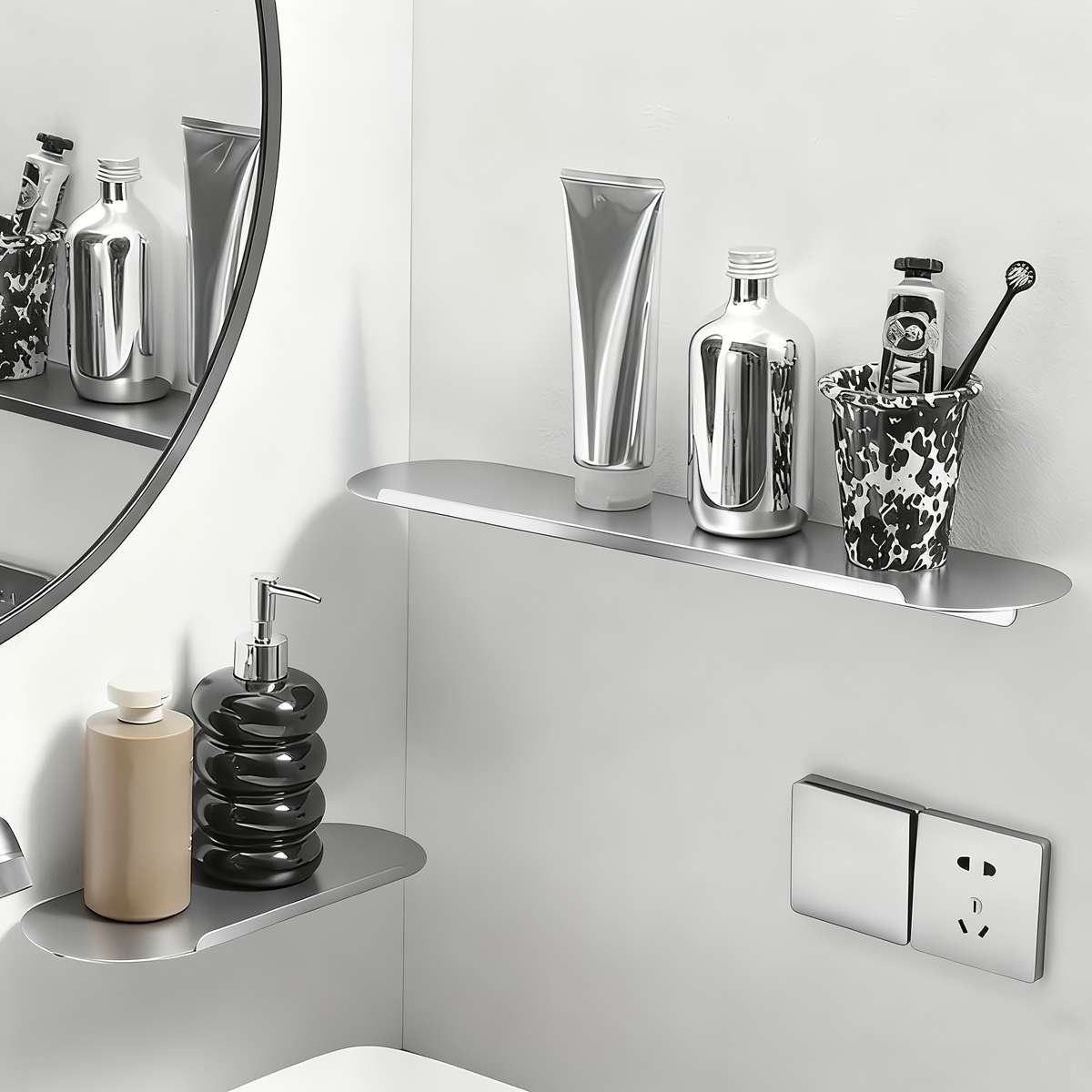 Bathroom Storage Rack Color 20Cm12Cm7.8Inch4.7Inch