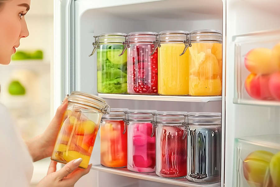 Sealed Jar Quantity 2Pcs Capacity500Ml17Floz
