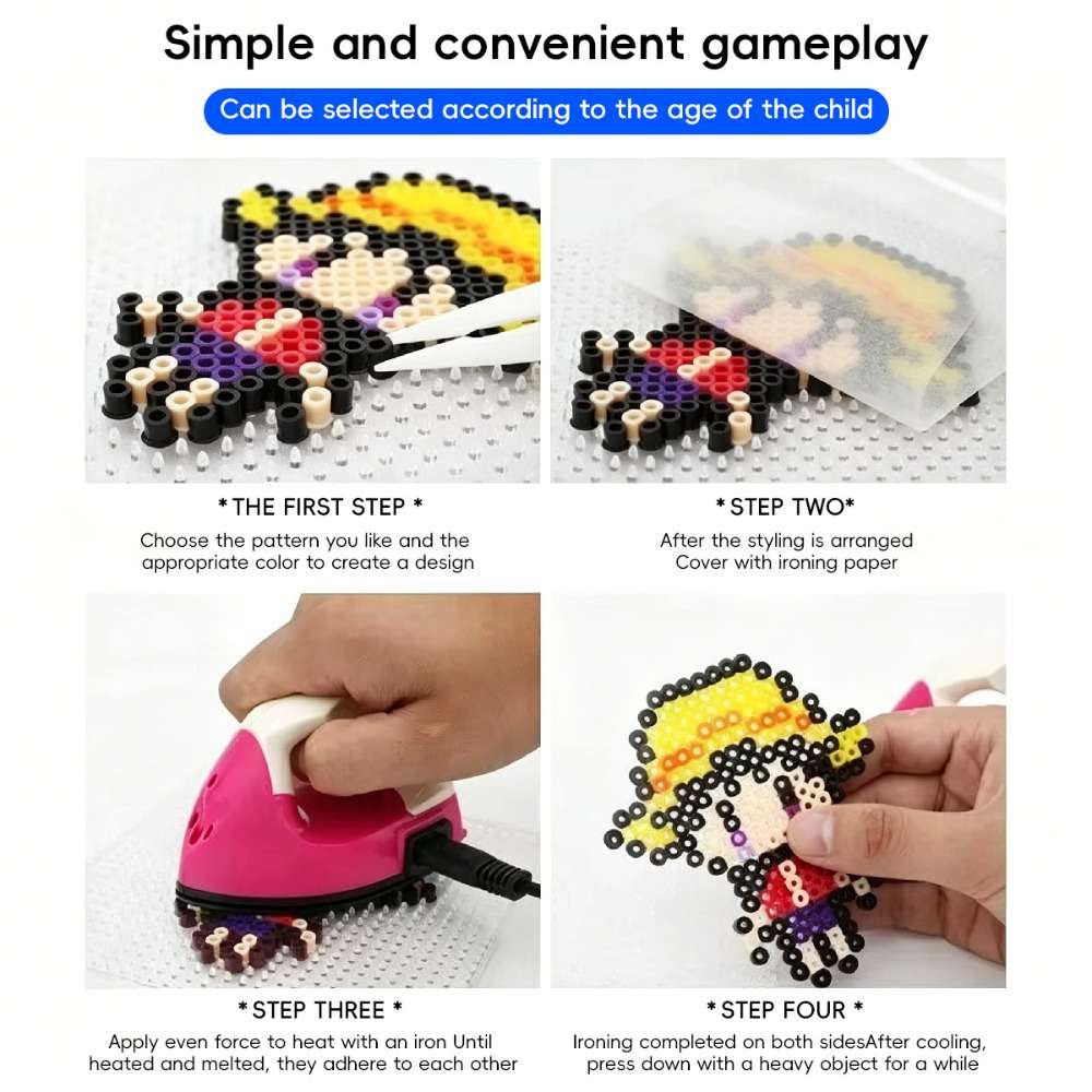 Perler Bead Set 15Pcs 15Cm