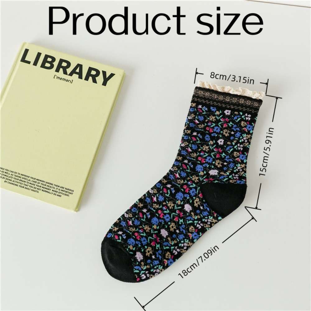 Women S Socks Color 1 Pair Of Brown Size Asian Onesize