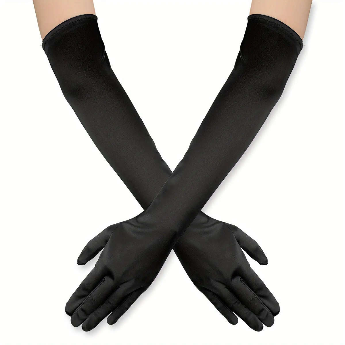 Pair High Permance Women Long Gloves Full