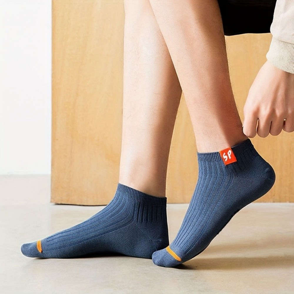 10 Pairs Of Random Colors One Size High Elastic Socks