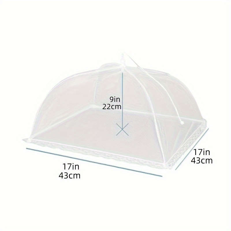 Food Cover Color White Quantity 5Pcs