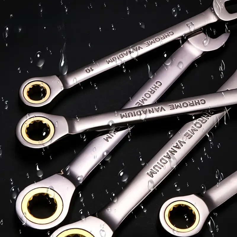 5-Piece Dual-Purpose Ratchet Wrench Set