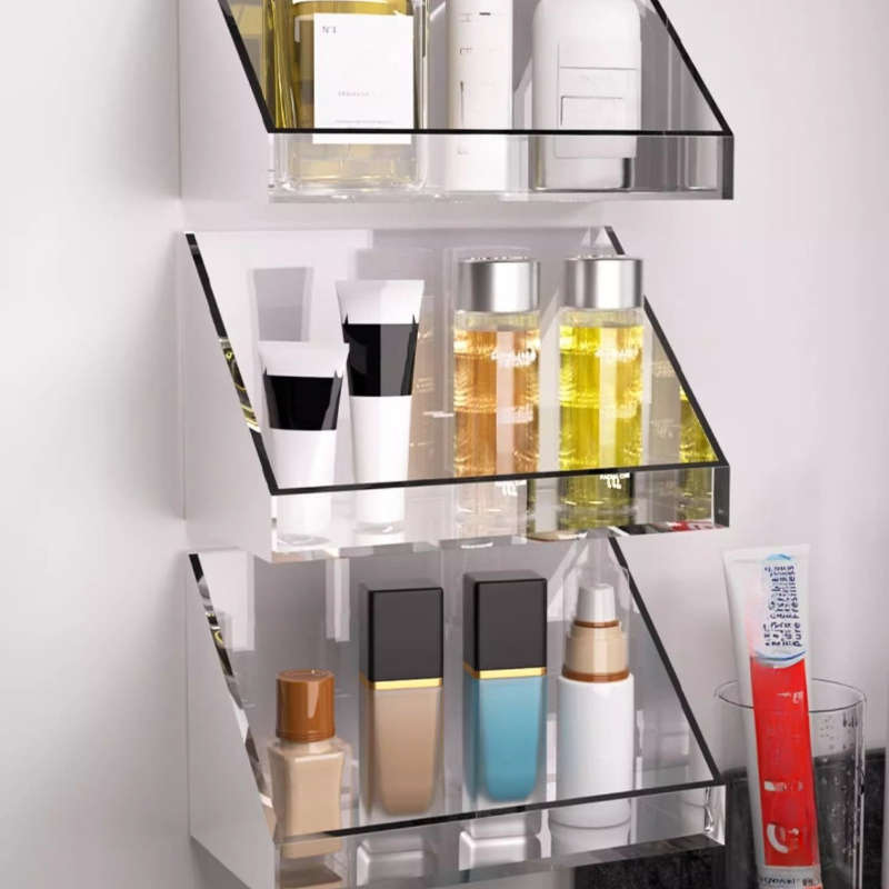 Bathroom Storage Rack Color White Model 1 Pack With Back Adhesive
