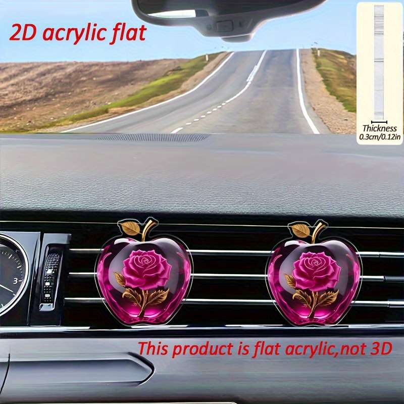 Car  Fragrance  Refill  Bottle    Rose Crystal Apple Car Fragrance