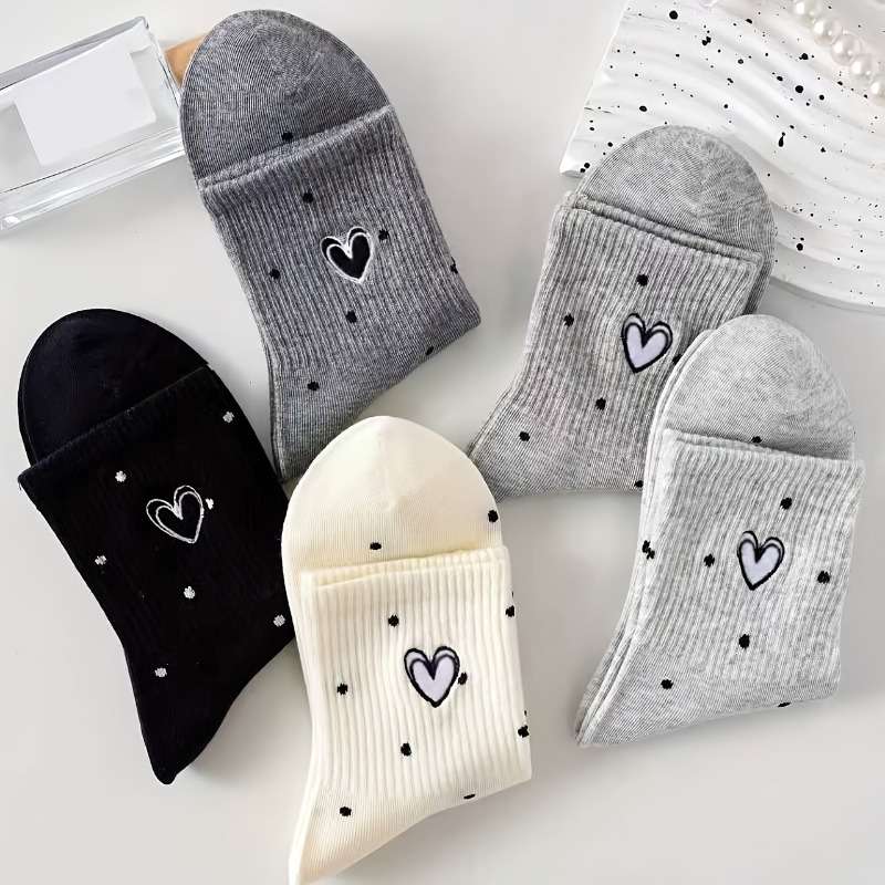 Women S Socks Color Mixed Colors Quantity 5Pairs