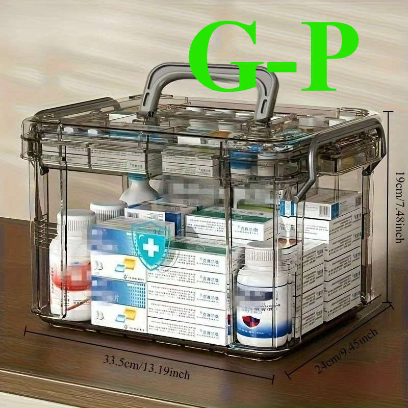 Antibacterial Box Large 2Layerfresh Green