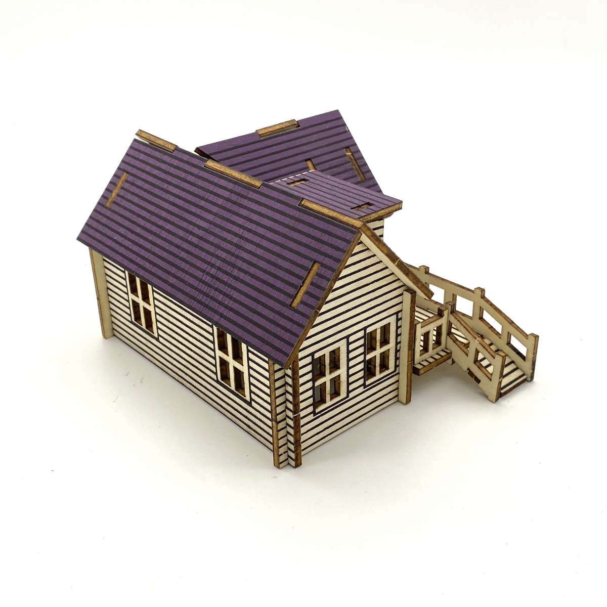 3D Building Model Puzzle Set