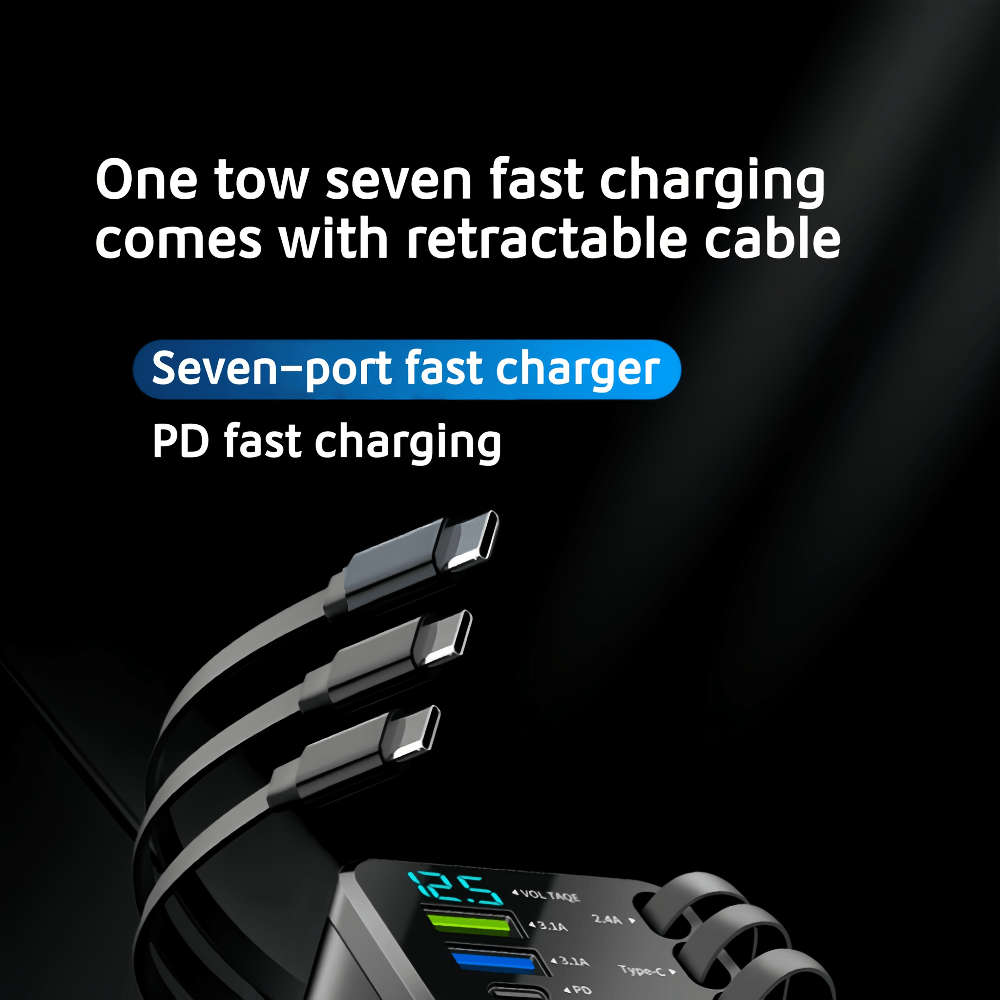 Charger Color Black 1Pc