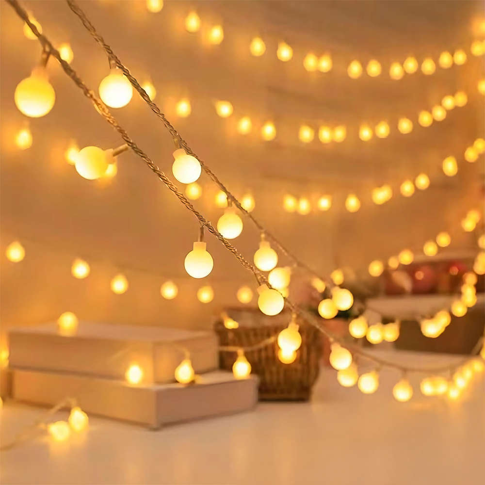 String Lights Color Multicolored Size6M 19.68Ft. 40Leds