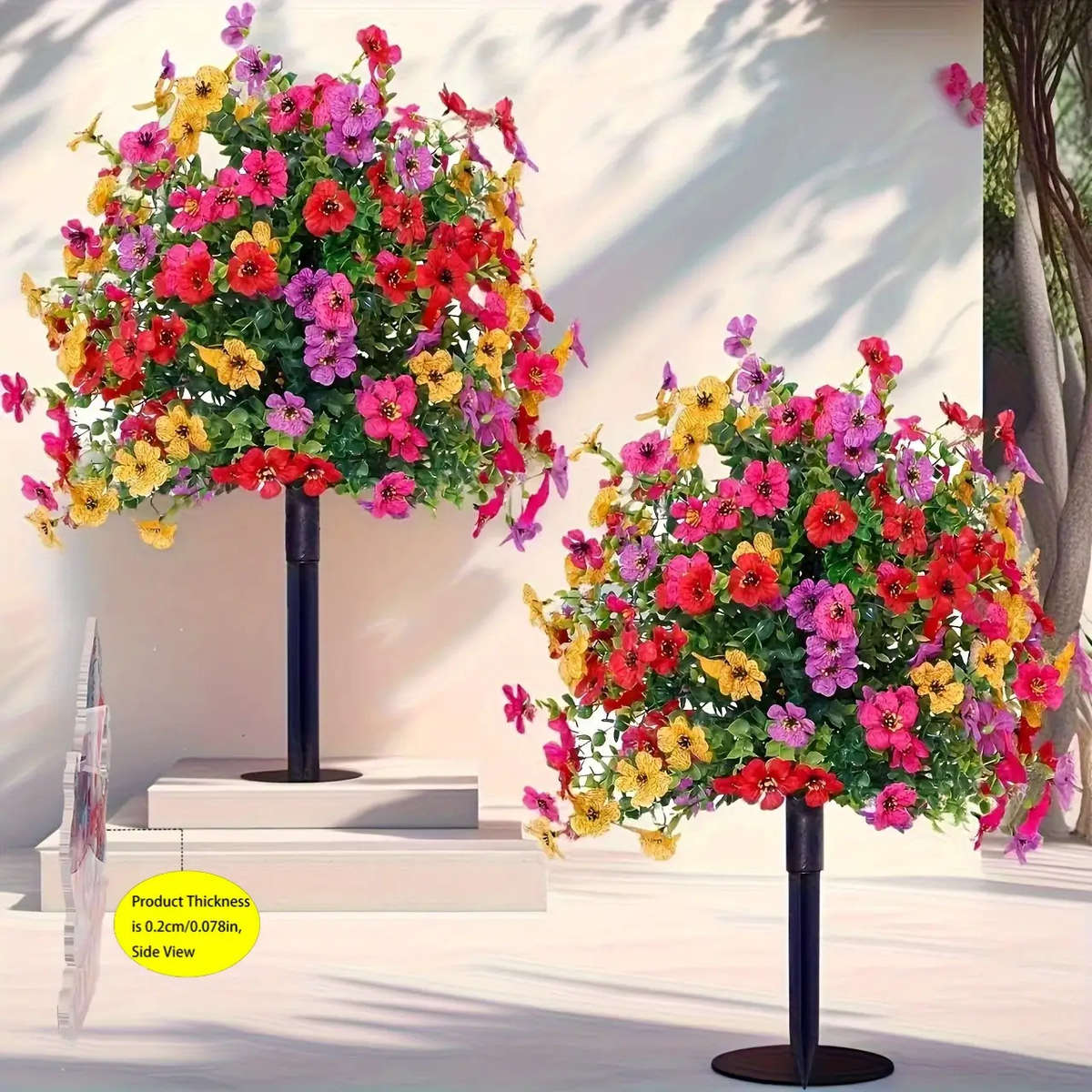 Simulated Flower Quantity 2Pcs