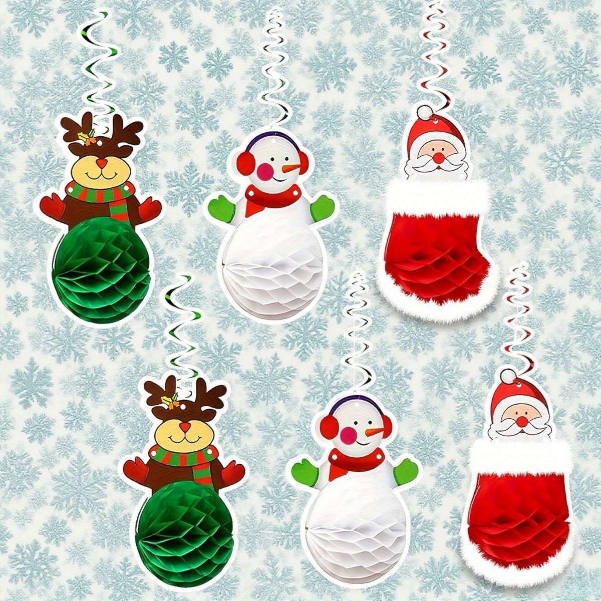 Christmas Decorations Style Christmas Quantity 6Pcs