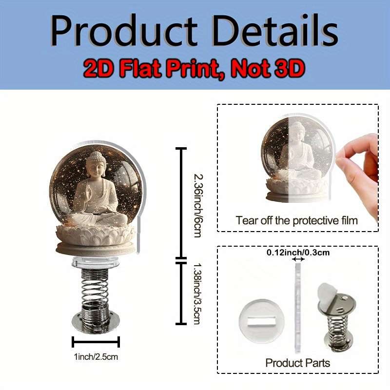 Car Interior Decor Model Th 2Pcs