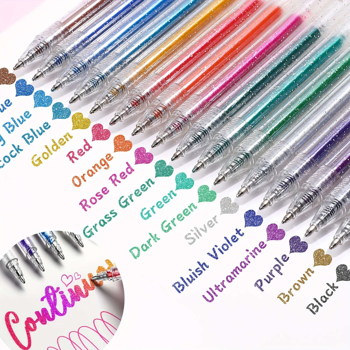 Pen color 8 mixed colors