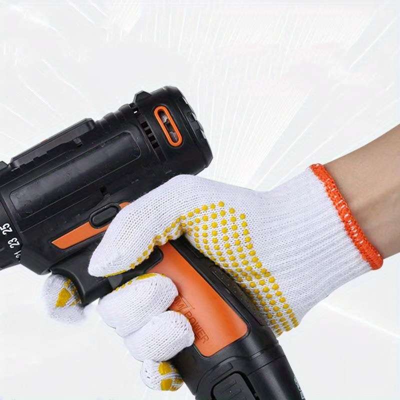 Work Gloves Color 2Pcs Random Color