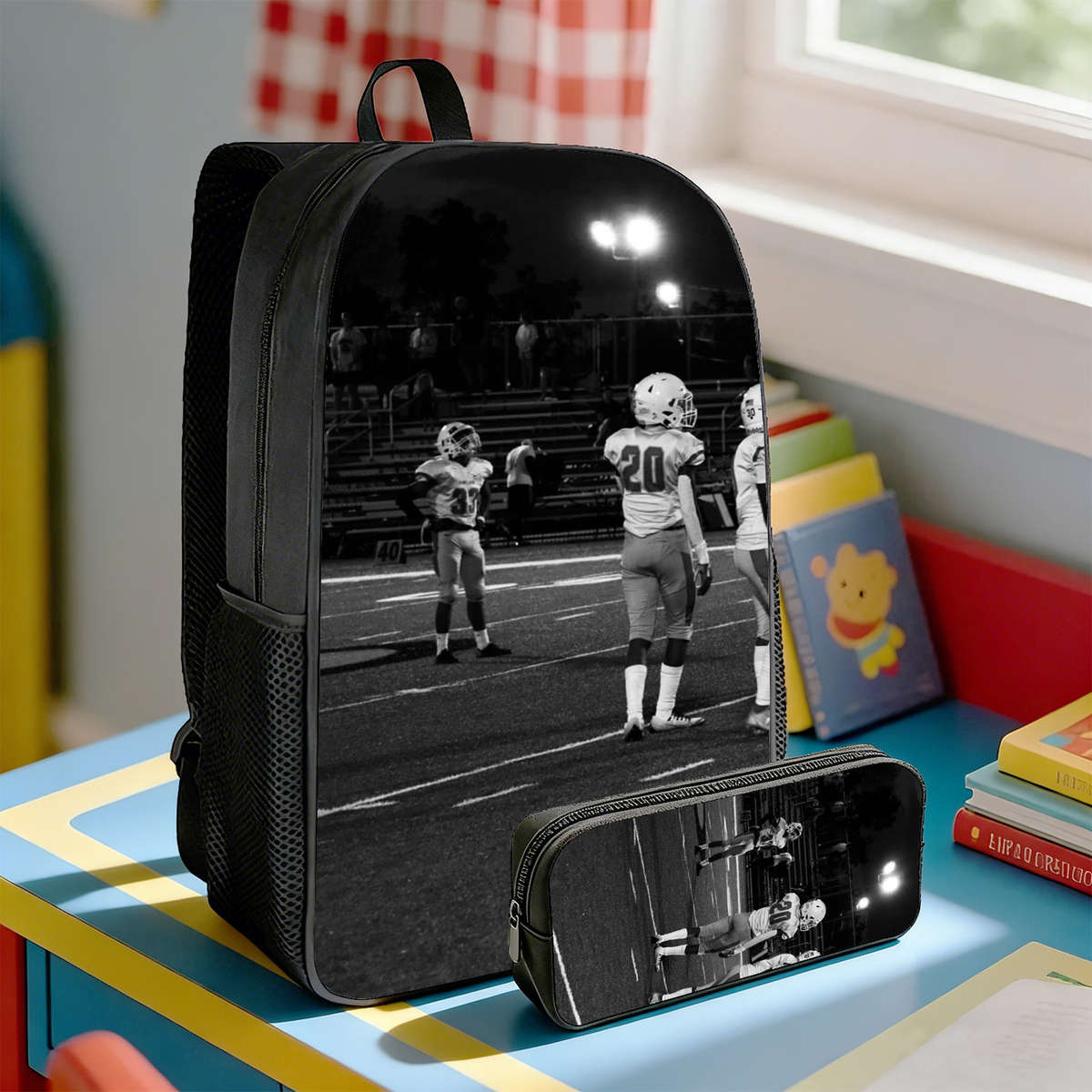 Men S Backpack 1 Pencil Case Size One Size