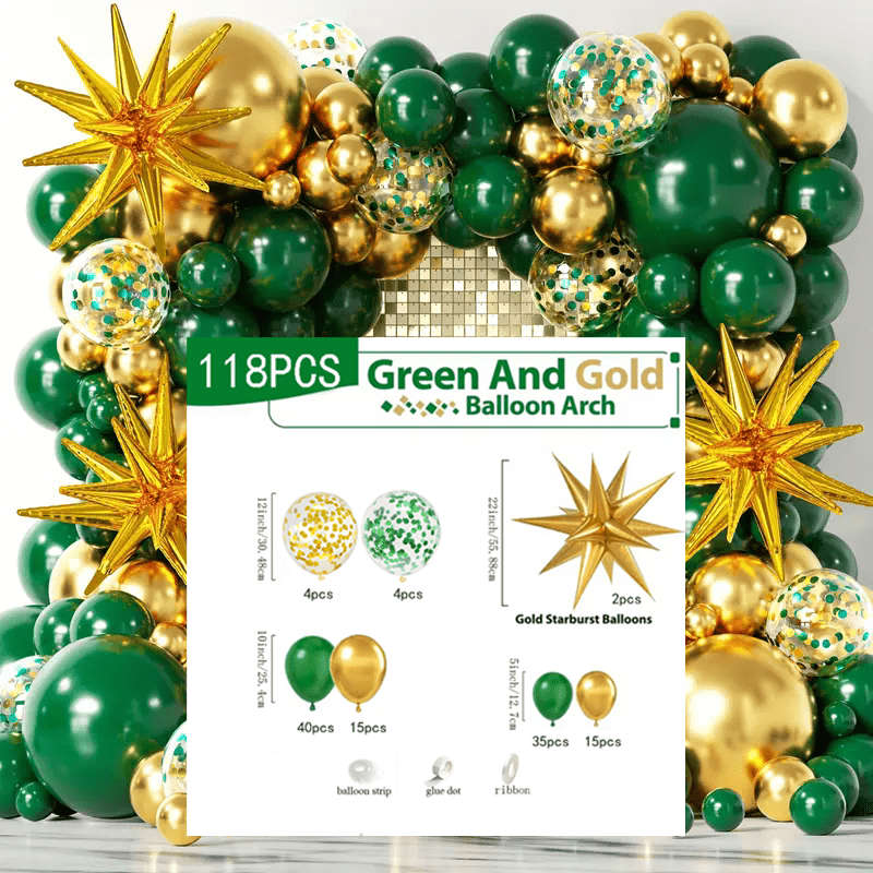 Balloon Quantity 118Pcs Set