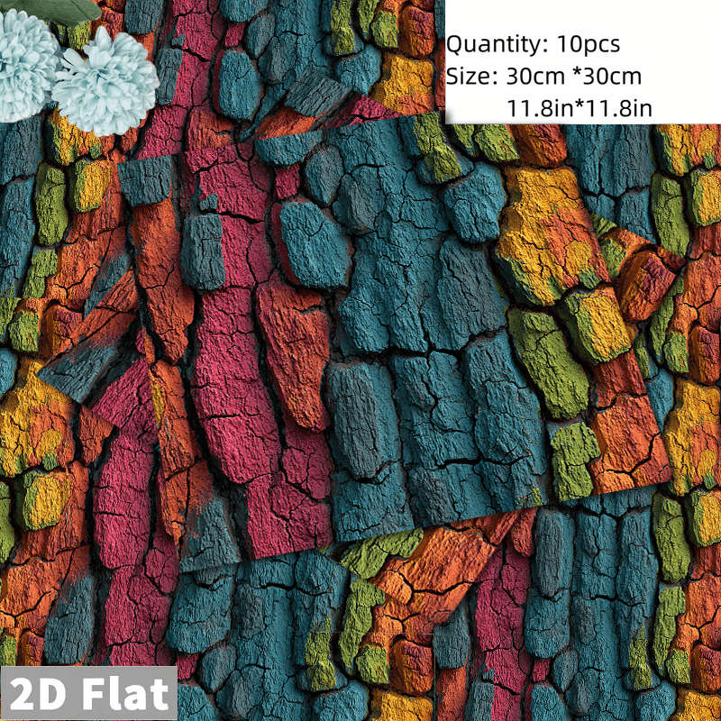 Self Adhesive Floor Stickers 11.81X11.81In30X30Cm