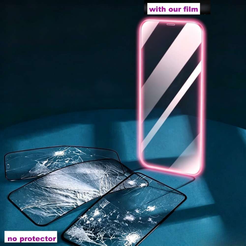 Screen Protector Color Pink Compatible Model Iphone 13