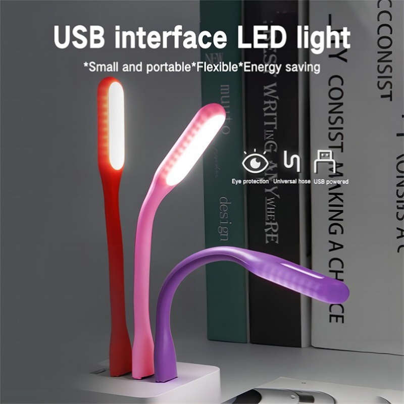 Desk Lamp Style 2Pcs Yellow