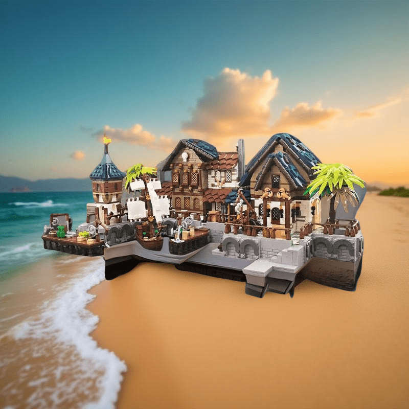 3D Building Model Puzzle Set Model Jx 89152