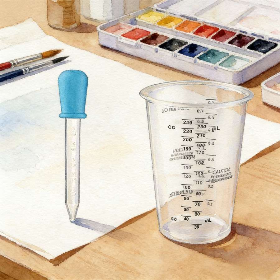 Measuring Cup Quantity 10Piece Set 5 Silicone Droppers
