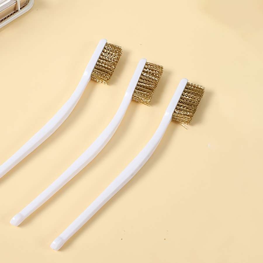 Gold Copper Wire Brush Set