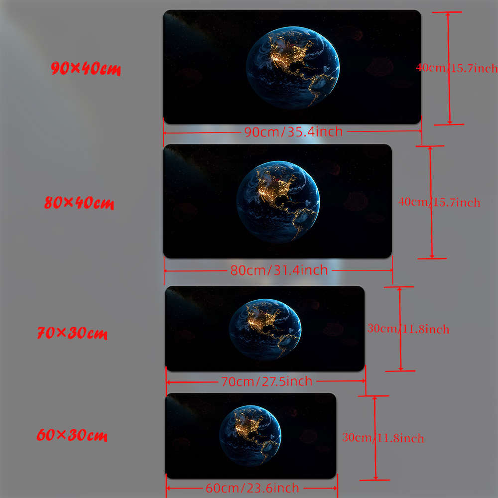 Mouse Pad Size 69.85X29.97Cm