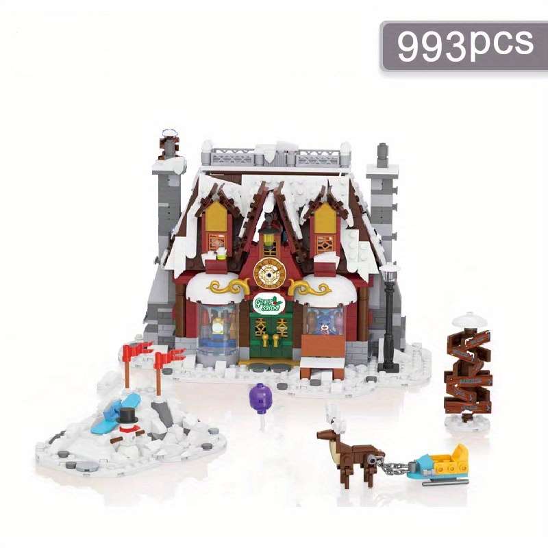 Building Toy Architectural Model Toy Set Size Cake Shop