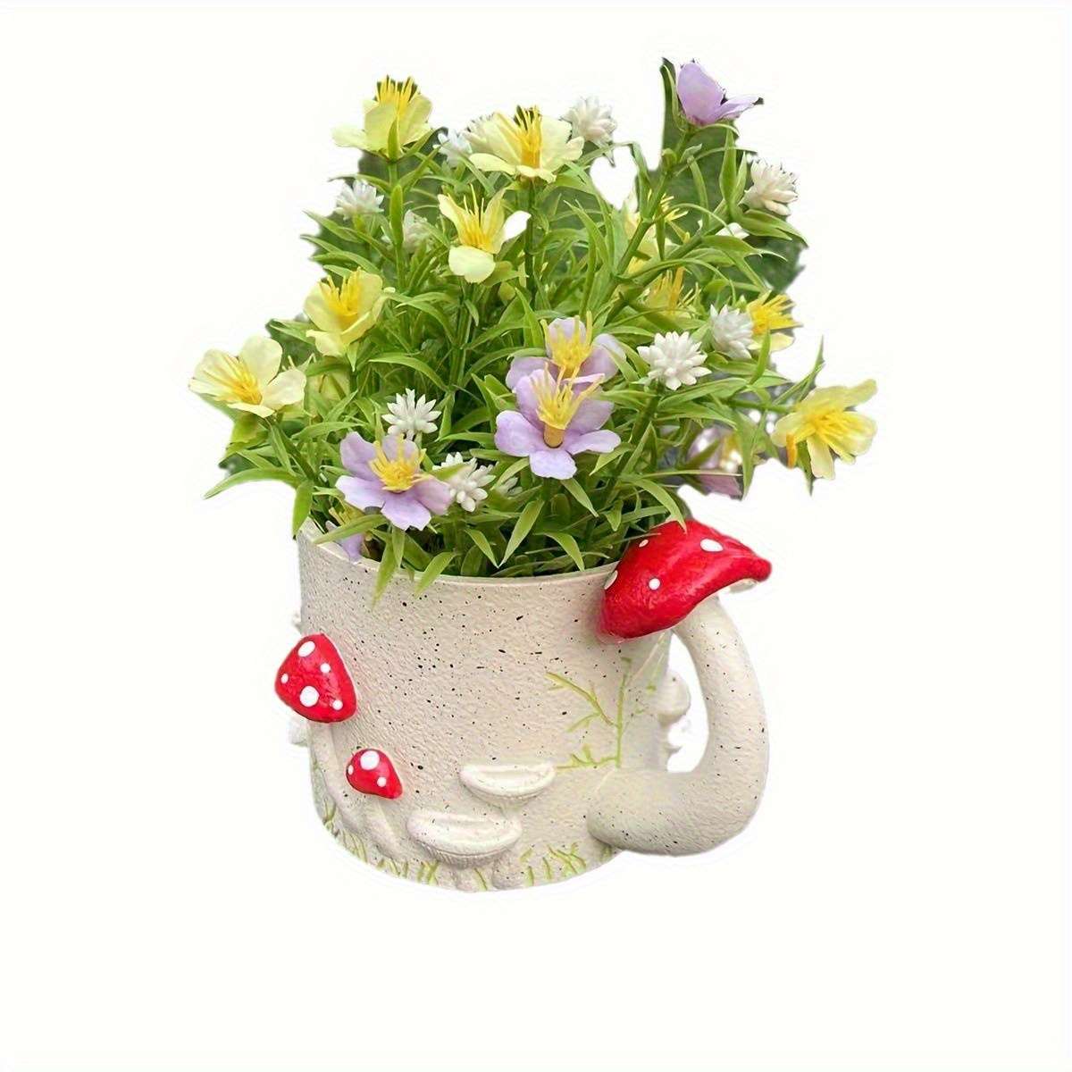 Flowerpot Model Flower Pot Mushroom