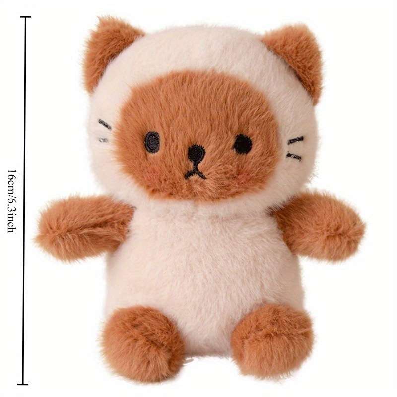 Plush Toyss color Siamese kitten Quantity 1pc