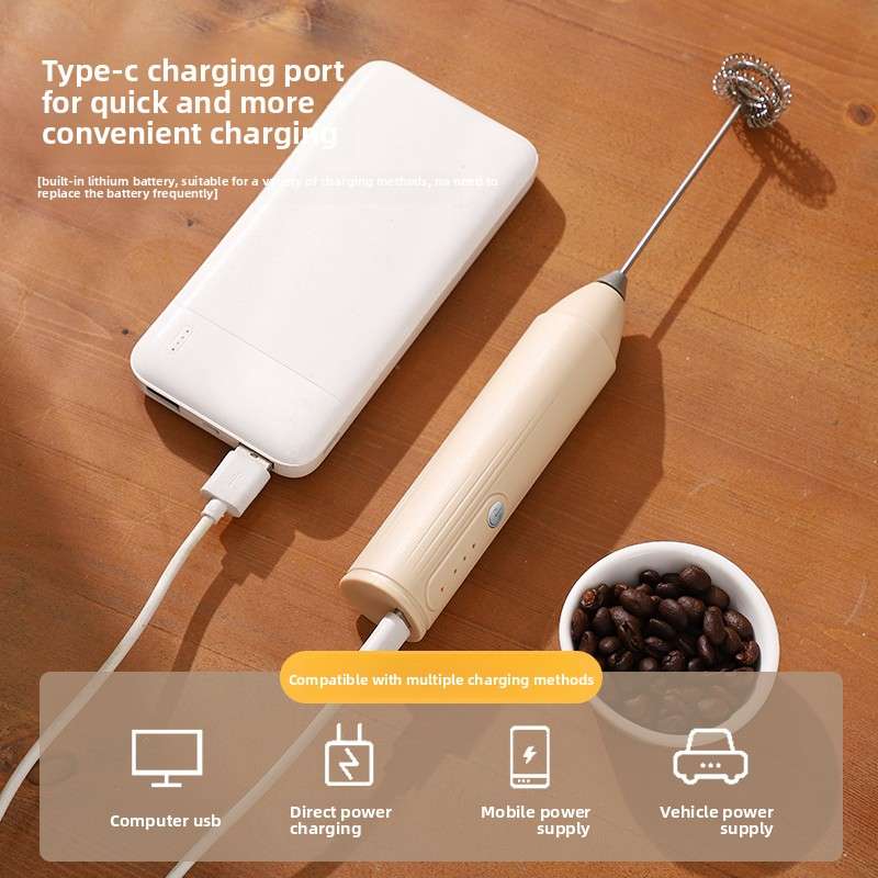 Egg Beater Color White*2 Storage 2Pcs