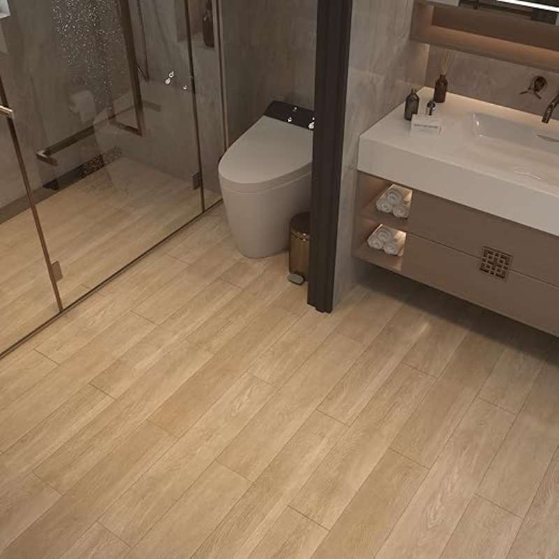 Self Adhesive Floor Stickers Maple Birch 30*500