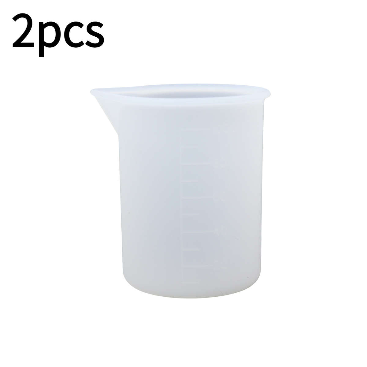 Measuring Cup Color White 2Pcs